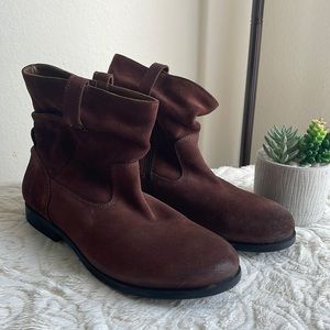 👀Birkenstock suede brown boots size 11 in women